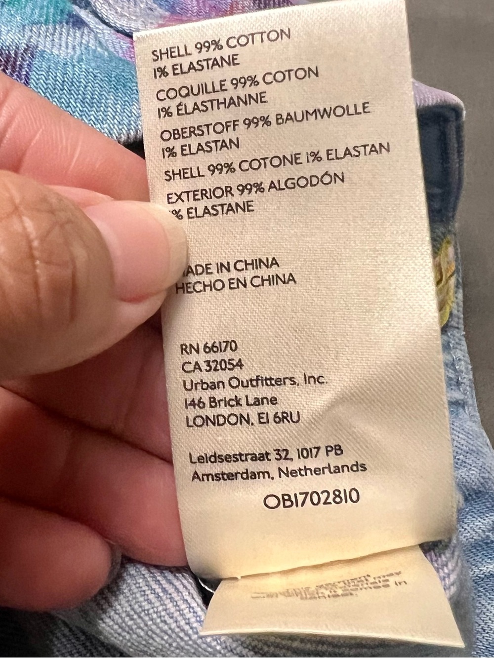 NWOT Anthropologie Maeve Colette High Rise Wide Leg Cropped Jeans Floral Size 27 - Picture 6 of 10
